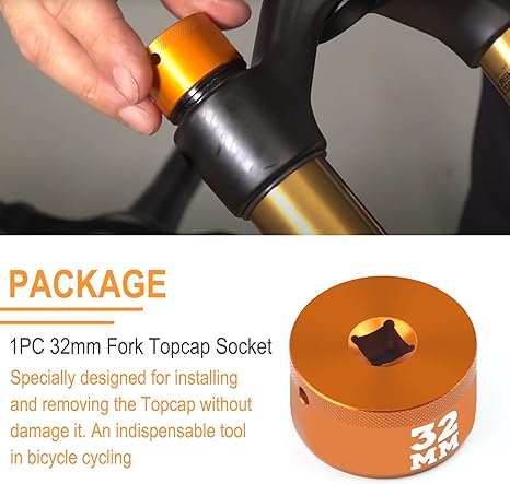 32mm Bike Fork Topcap Socket Tool