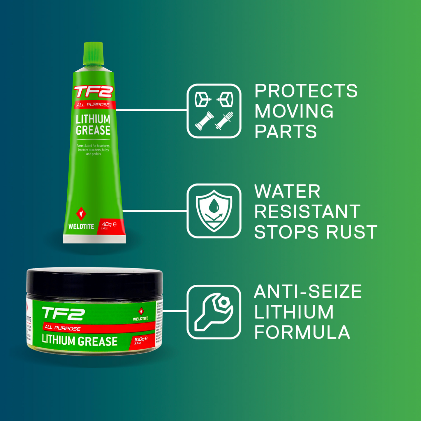 Weldtite Lithium Grease Tube 40g