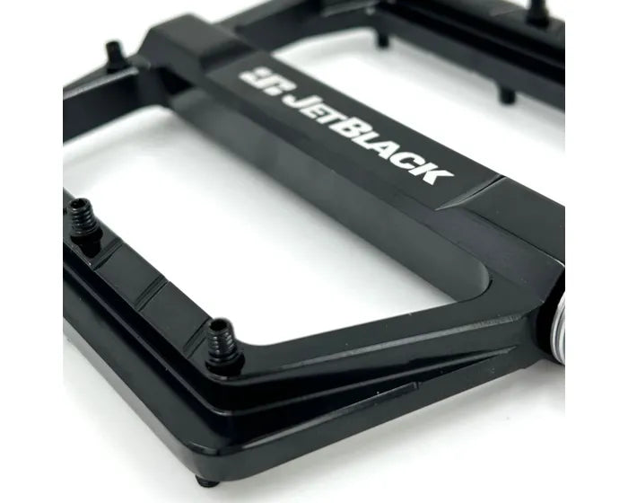 JetBlack Featherlite MTB Pedals Low Profile – Sealed Bearings Cromo Axle