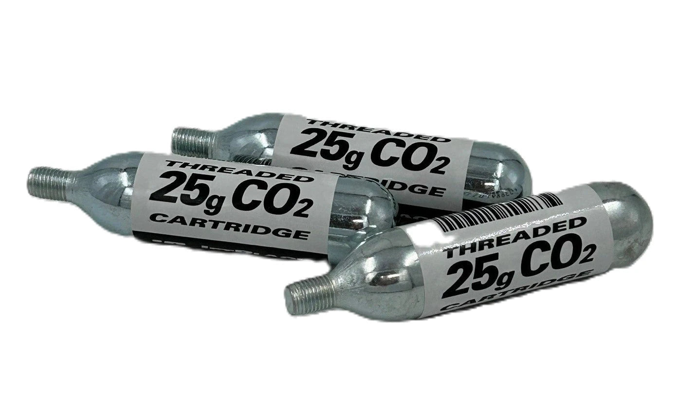 25 Gram Threaded CO2 Cartridges