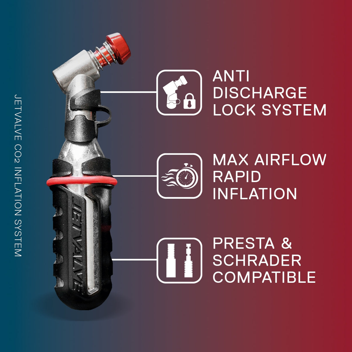 Weldtite CO2 Inflator | Bike Tyre Inflator
