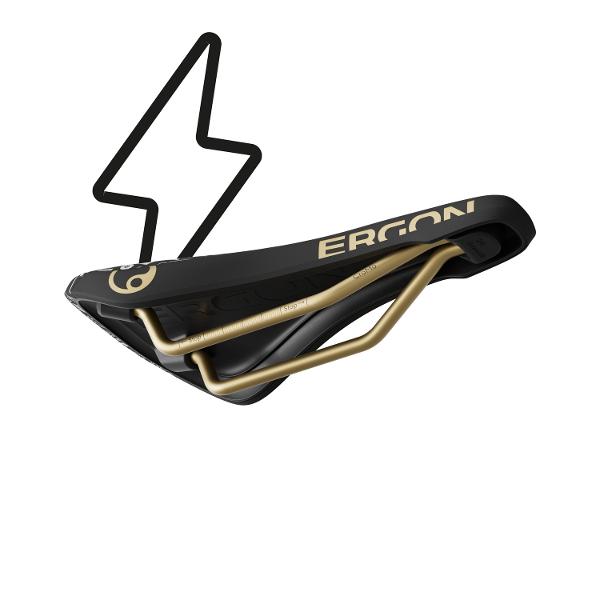 Ergon Downhill Saddle Vali Holl Comp Black