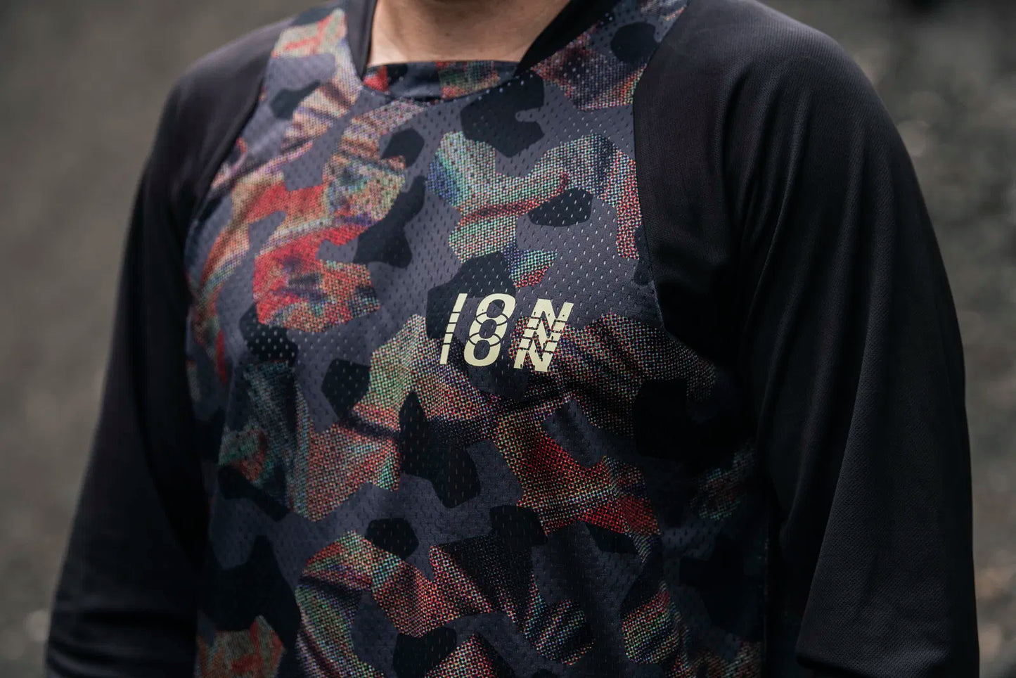 Men MTB Longsleeve Jersey Scrub