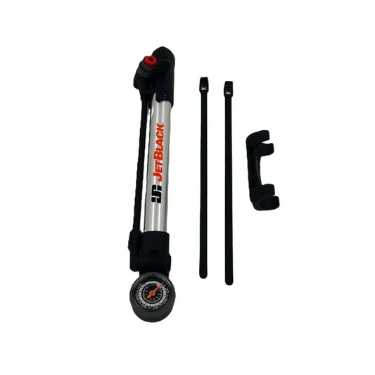 JetBlack Mini Travel Pump with Gauge | Bike Tyre Pump