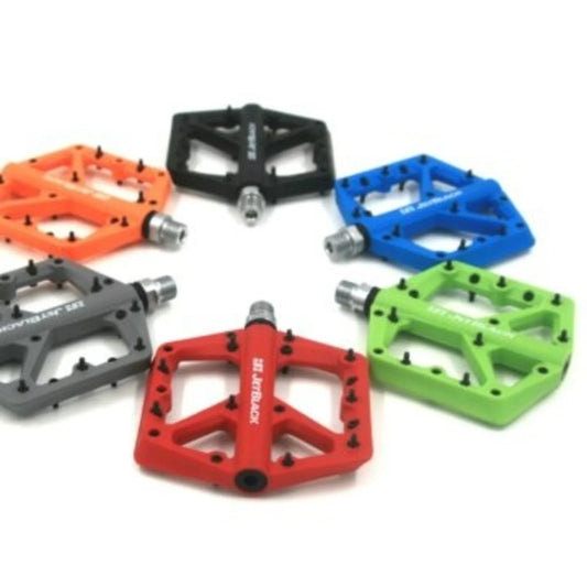 JetBlack Thermolite MTB Pedals – Sealed Bearing Cromo Axle
